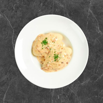 Cepelinai with meat filling