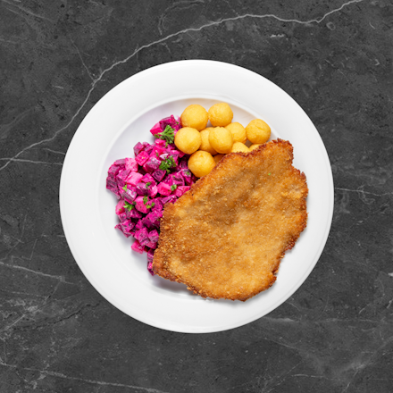 Austriškas kiaulienos šnicelis 