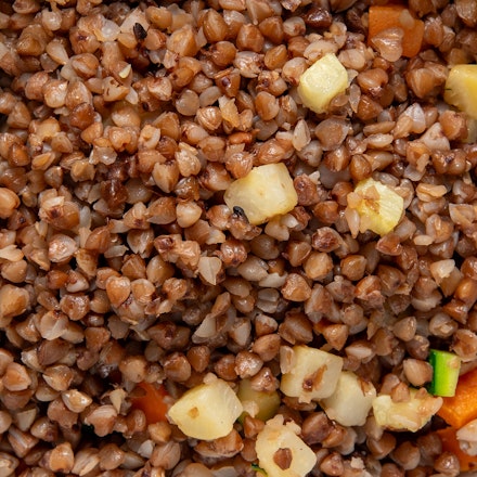 Buckwheat with vegetables