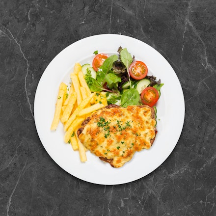 Grilēts cūkgaļas kakla karbonādes cepetis