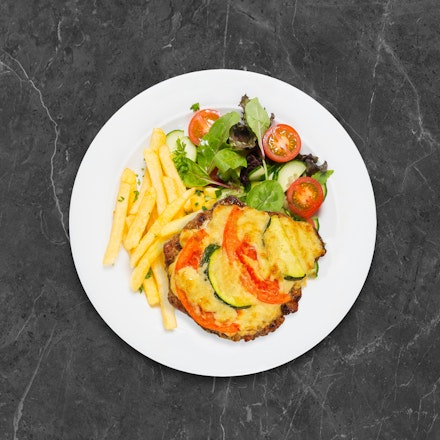 Užkeptas grill kiaulienos kepsnys 