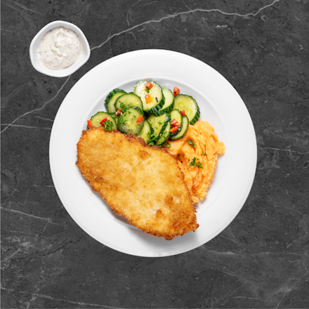 Traškus vištienos šnicelis 