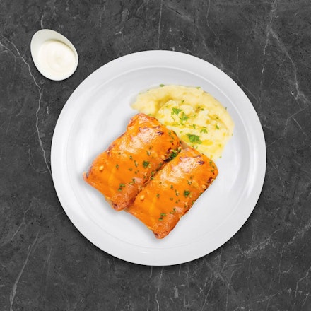 Stuffed cabbage rolls with your choise of side