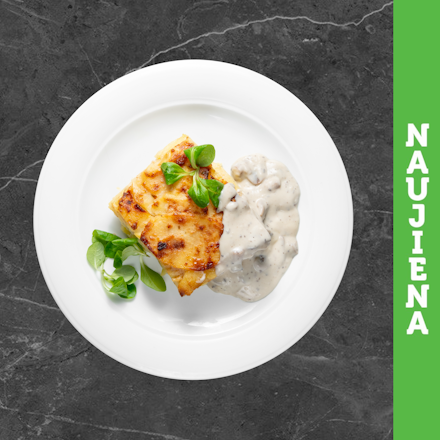 Keptas bulvių Gratinas 