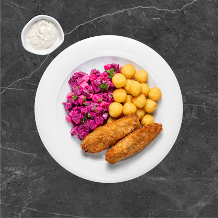 Traškios  vištienos juostelės 