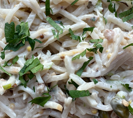 Celeriac coleslaw