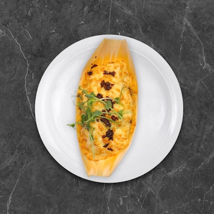 Mac & cheese with sun-dried tomatoes