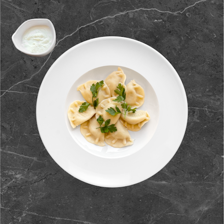 Pierogi z soczewicą