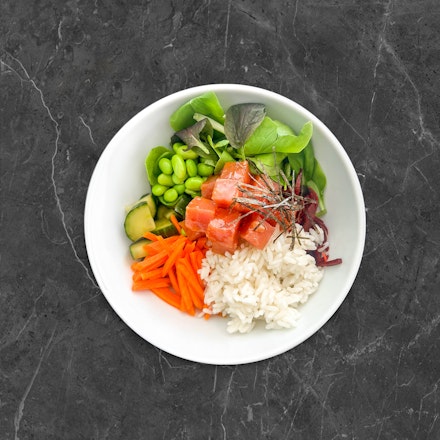 Poke bowl su tunu 🌶️