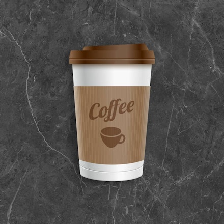  Black coffee with milk 