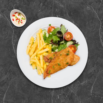 Kraukšķīgas vistas strēmelītes