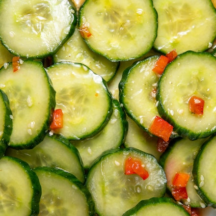 Asian cucumber salad