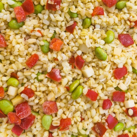 Bulgur with vegetables