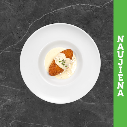 1 vnt. Traškus cepelinas su rytietiška jautiena 