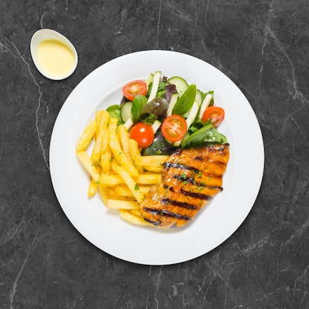 Grilled chicken steak