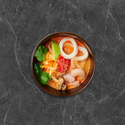 Tom Yum Soup with Seafood