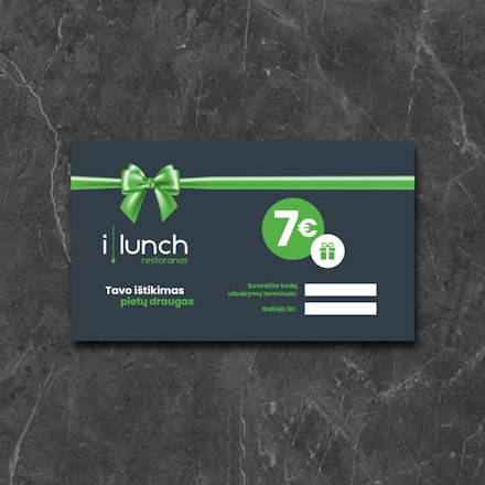7 EUR DOVANŲ KUPONAI A
