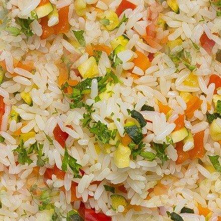 Rice with vegetables