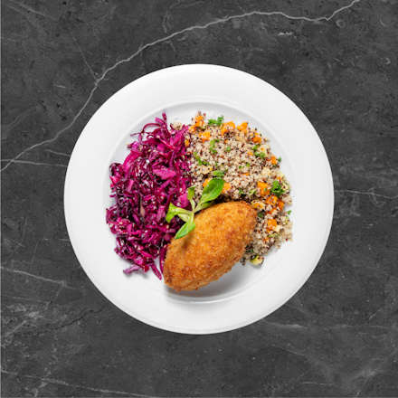 Traditional Kiev cutlet