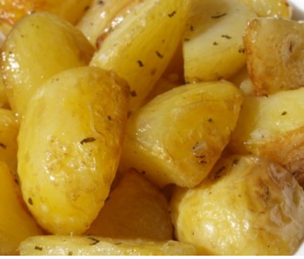 Boiled fried potatoes
