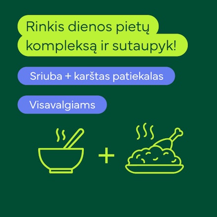 Užkepta kiaulienos nugarinė su trumais,pievagrybiais ir sriuba