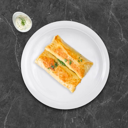 Pies with ham and cheese